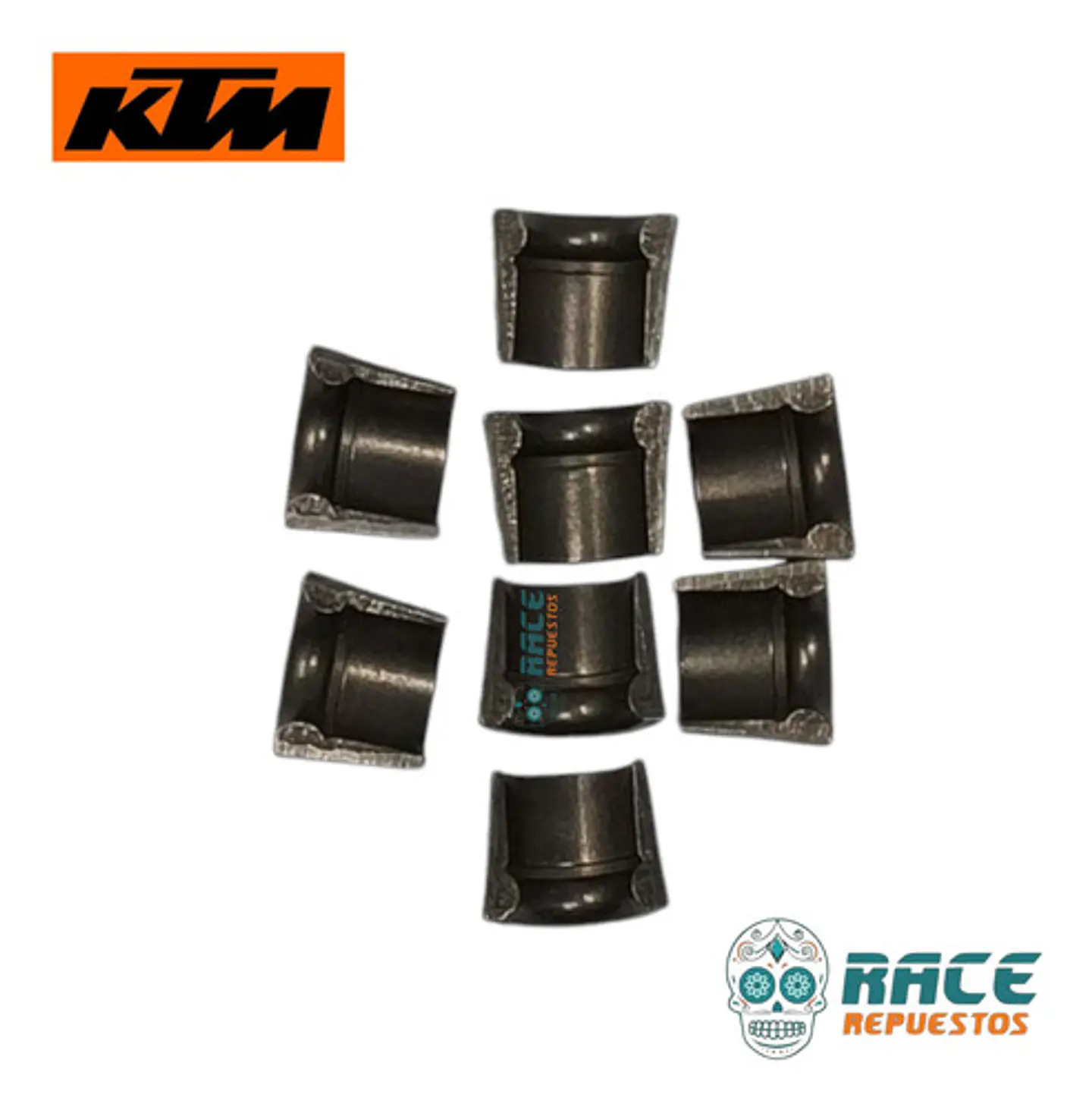 Kit Cuñas De Valvulas Original Ktm Duke 125 Duke 200 Rc 200 2
