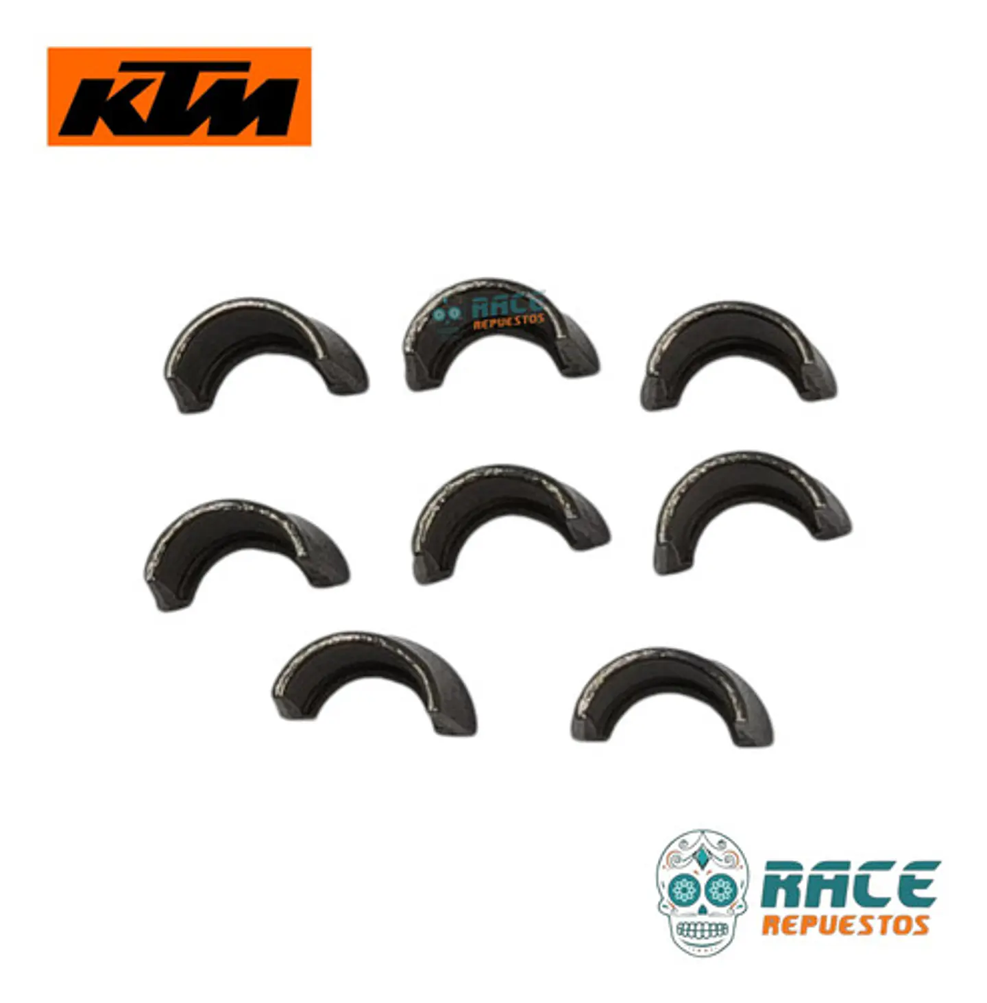 Kit Cuñas De Valvulas Original Ktm Duke 125 Duke 200 Rc 200 3