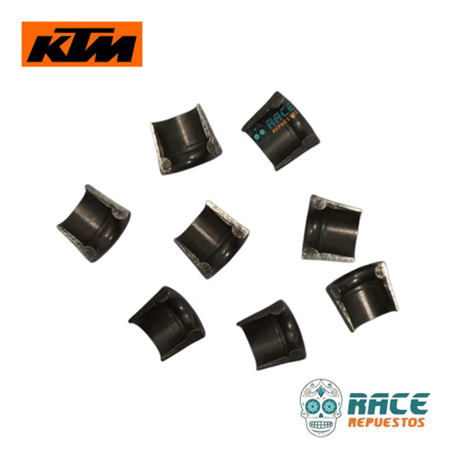 Kit Cuñas De Valvulas Original Ktm Duke 125 Duke 200 Rc 200 4
