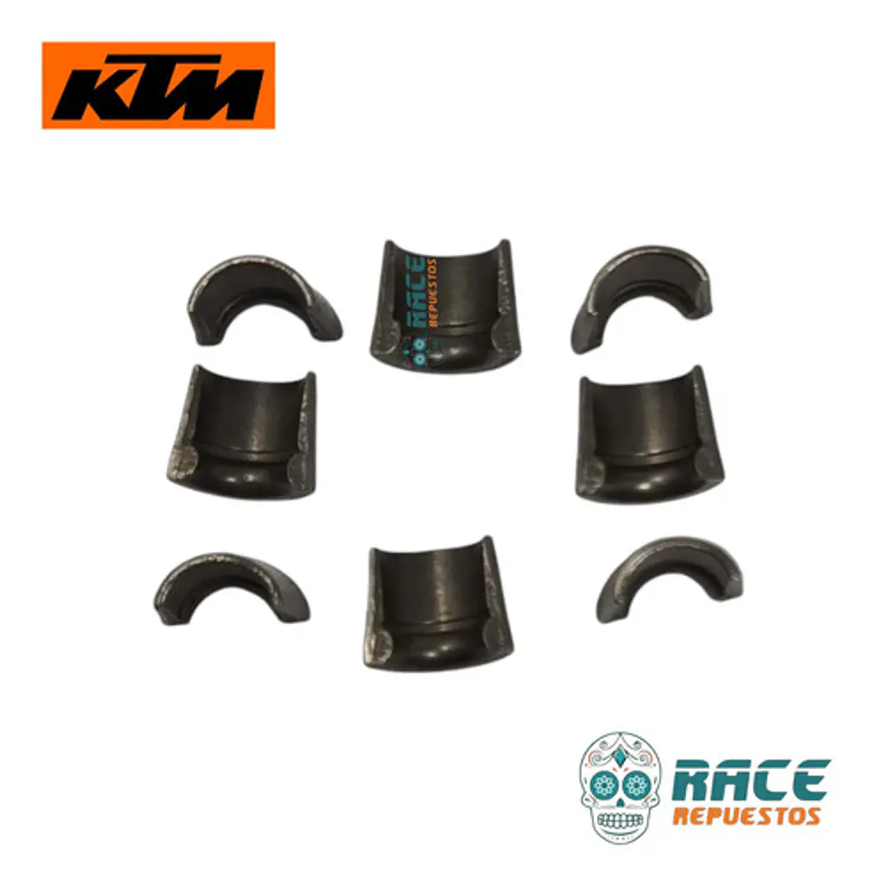 Kit Cuñas De Valvulas Original Ktm Duke 125 Duke 200 Rc 200 7
