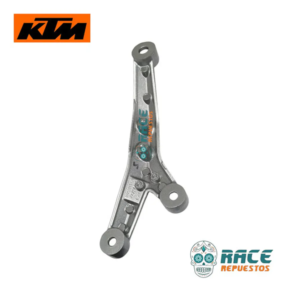 Soporte Motor Izq Original Ktm Duke 200 Y Rc 200 Mod. Viejo 7