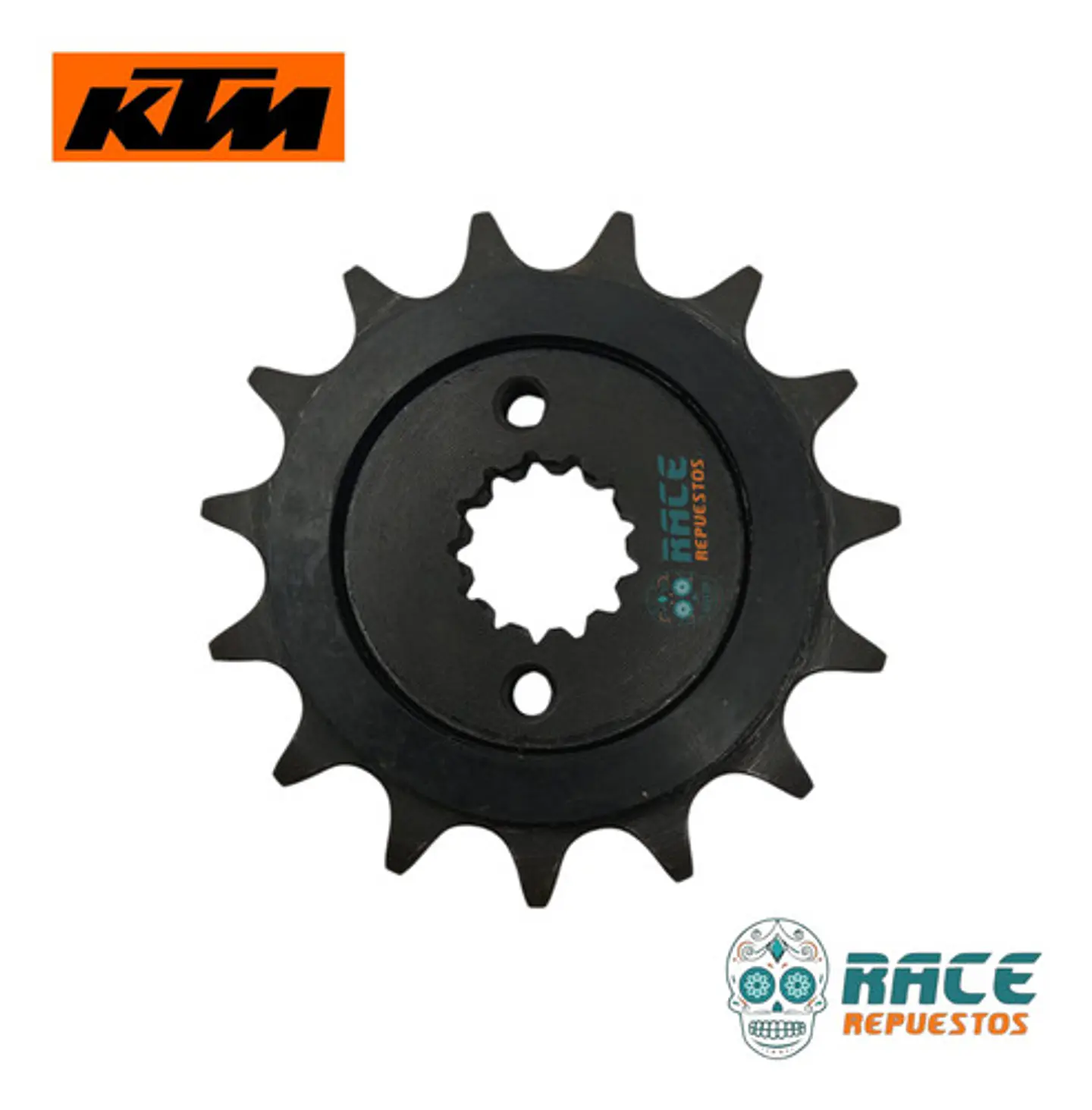 Piñon De Salida Ktm Duke 390 Ktm Rc 390 15-dientes Original 5