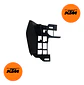 Tapa Protector Radiador Der Original Ktm Duke 125/200ng/250 - Miniatura 4