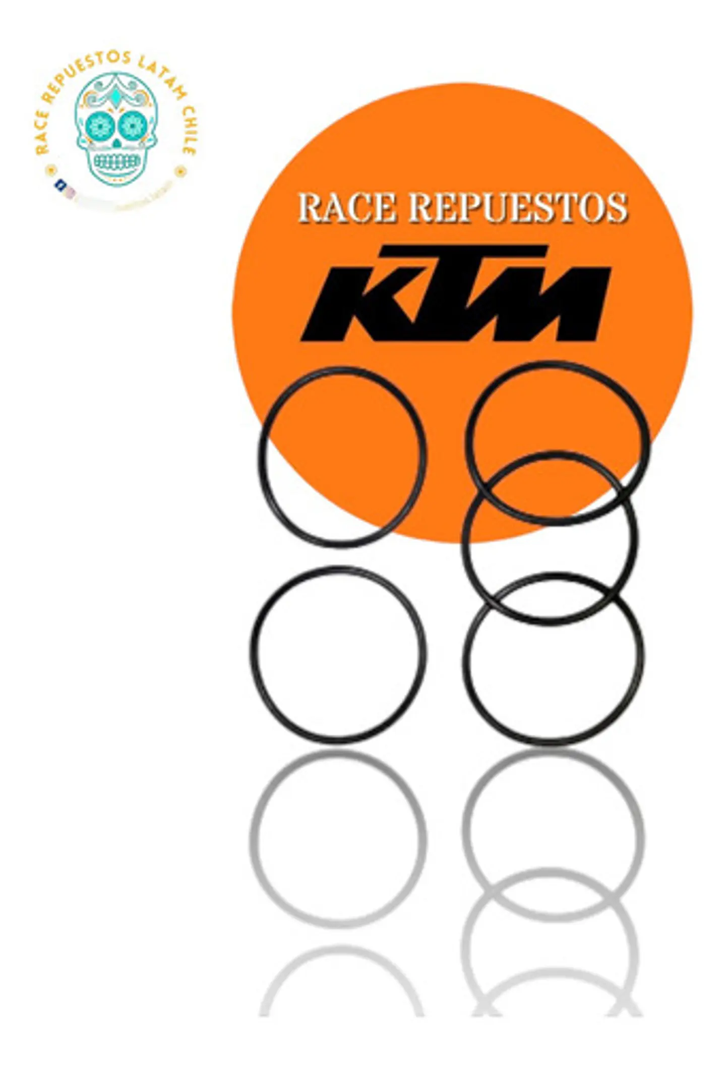 Anillo Retenedor Filtro De Aceite Ktm Original Rc 200/390 2