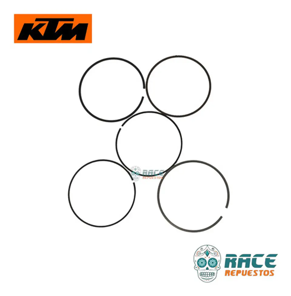 Juego Anillos De Piston Ktm Duke 250 Adventure 250 Original 2