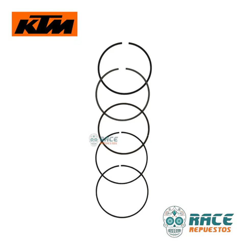 Juego Anillos De Piston Ktm Duke 250 Adventure 250 Original 9