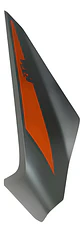 Tapa Carenaje Derecho Original Ktm Duke 250 Gris - Miniatura 4