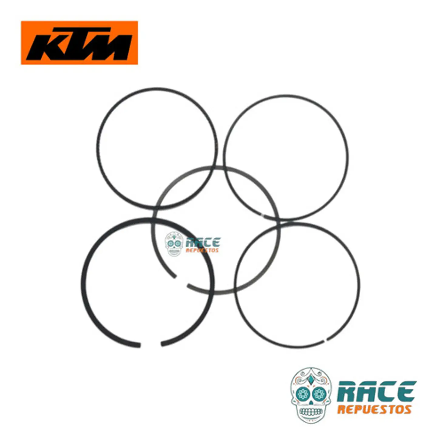 Piston De Anillos Original Ktm Duke 390 Y Rc 390 Y Aventura 8