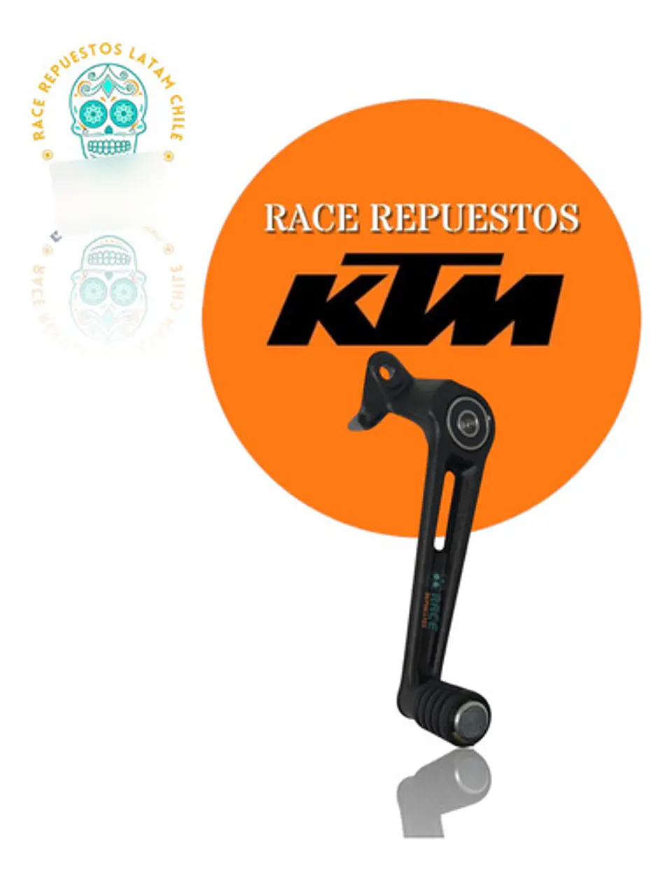 Pedal De Cambio Negra Ktm Aventura 250 Ktm Original 3
