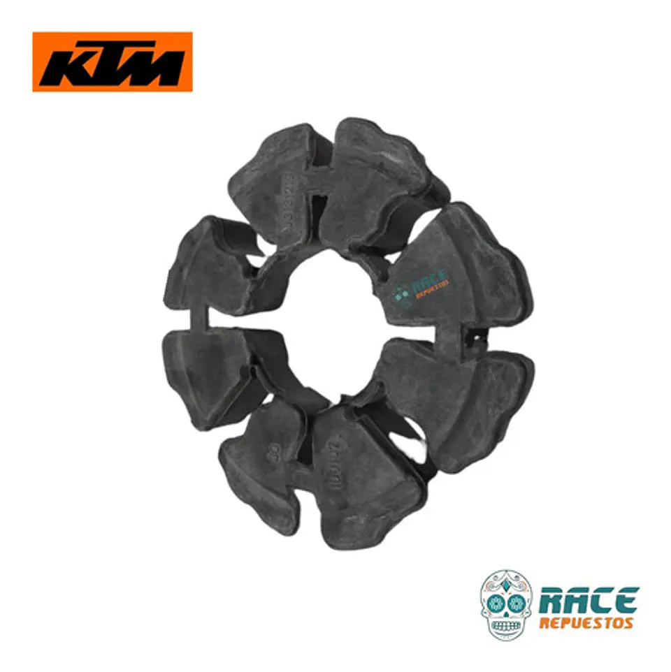 Caucho Porta Sprocket Ktm Duke 200 Original (modelo Antig) 2