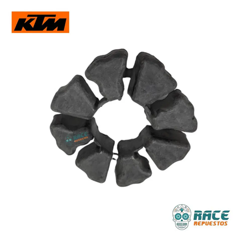 Caucho Porta Sprocket Ktm Duke 200 Original (modelo Antig) 3