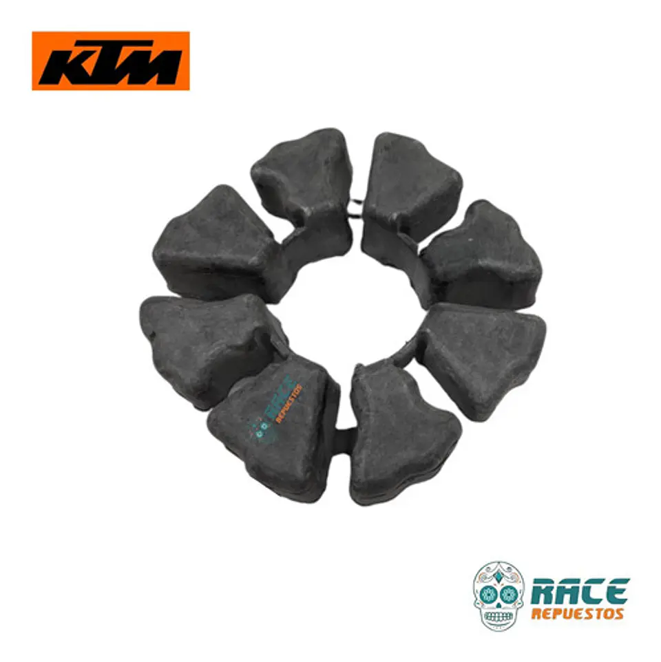 Caucho Porta Sprocket Ktm Duke 200 Original (modelo Antig) 6
