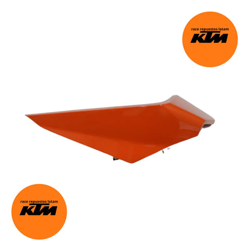 Tapa Farola Izq Original Ktm Duke 250 Naranja 4