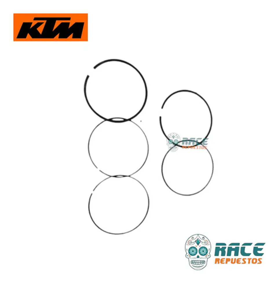 Anillos Kit Pistón Original Ktm Duke 200 Y Rc 200 2