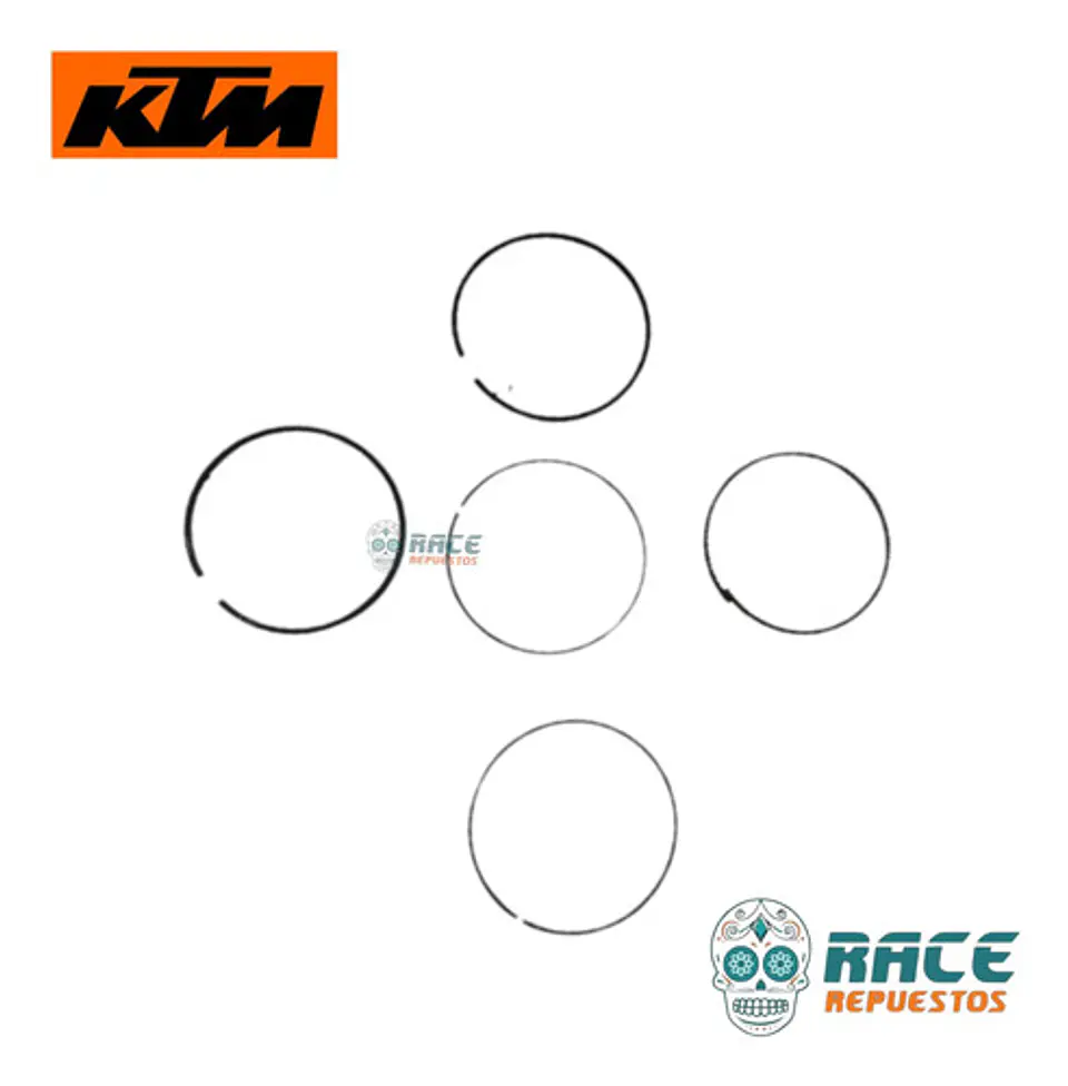 Anillos Kit Pistón Original Ktm Duke 200 Y Rc 200 4