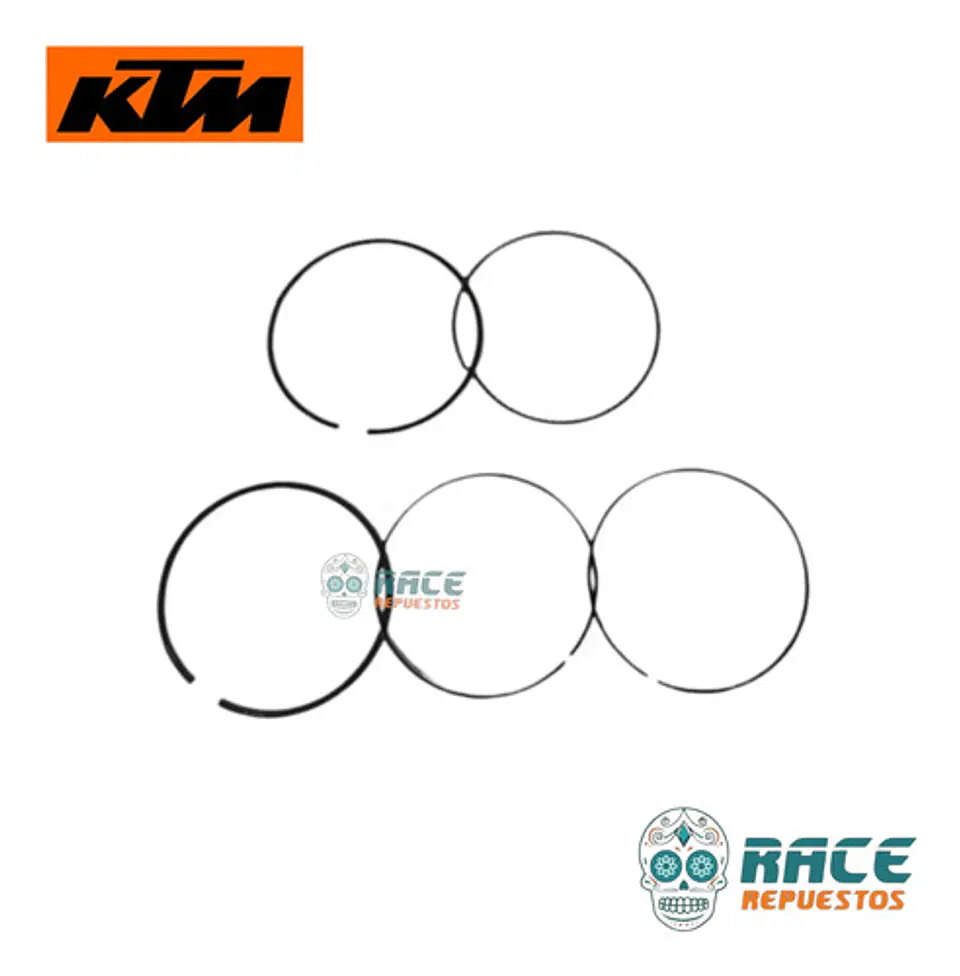 Anillos Kit Pistón Original Ktm Duke 200 Y Rc 200 6