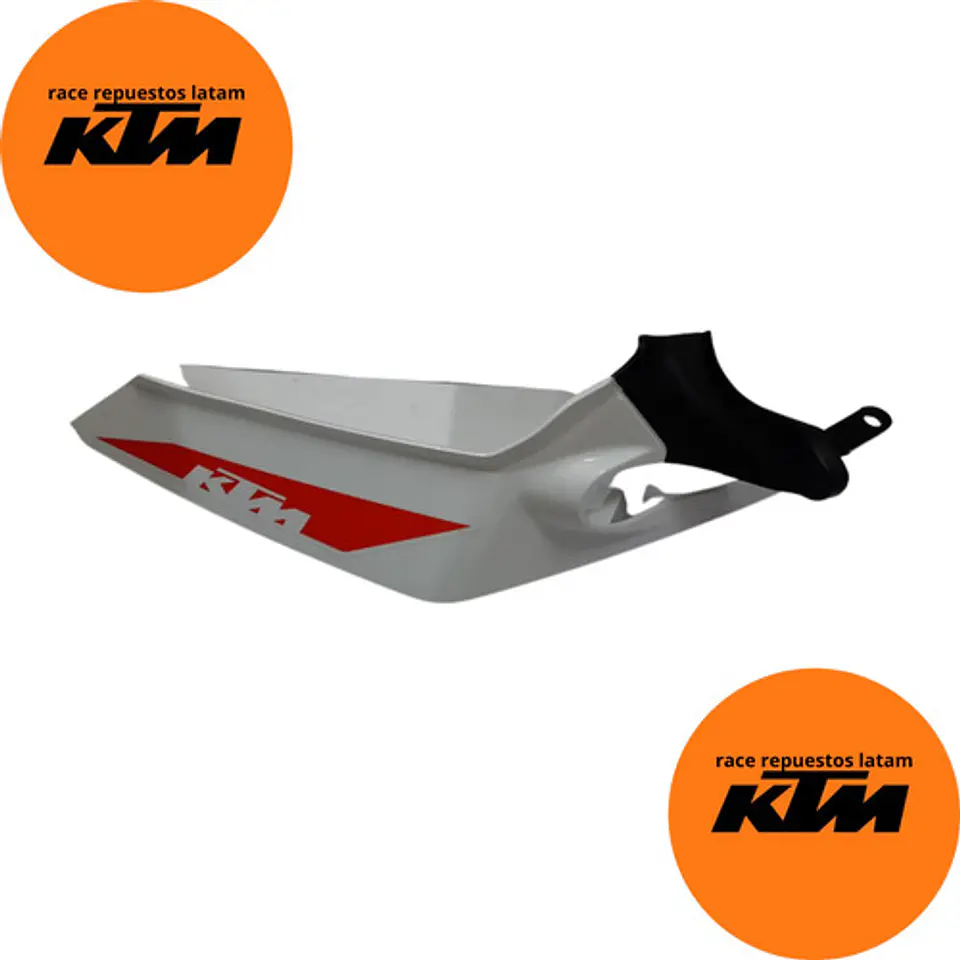 Tapa Lateral De Silla Blanco Der Duke Original 200/390 Ktm 5