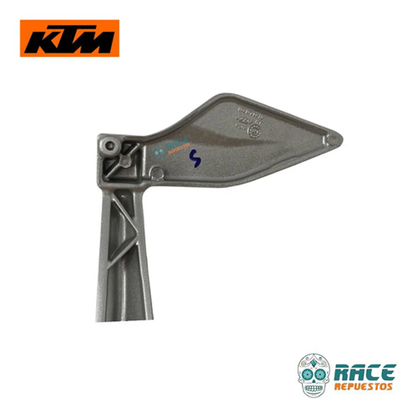 Base De Posapie Tra. Izq. Ktm Duke 200 Ktm Duke 390 Original 6