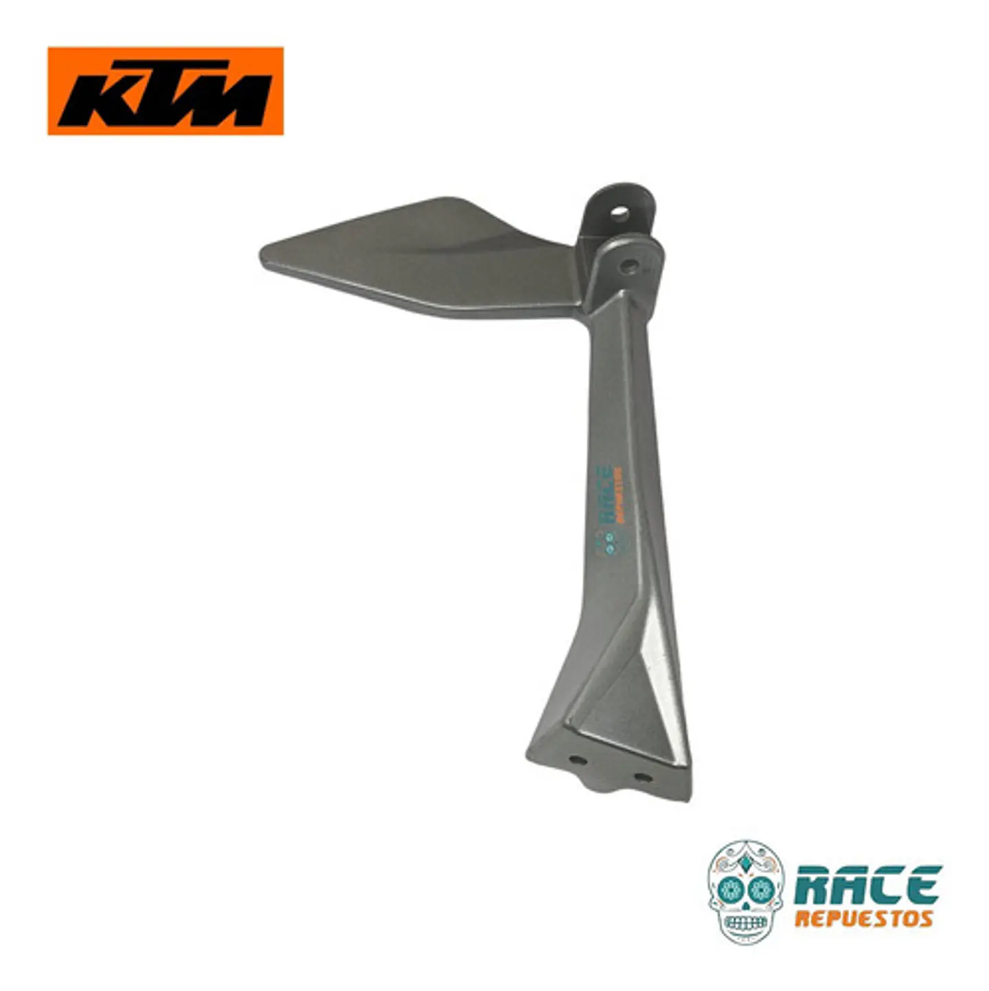 Base De Posapie Tra. Izq. Ktm Duke 200 Ktm Duke 390 Original 8