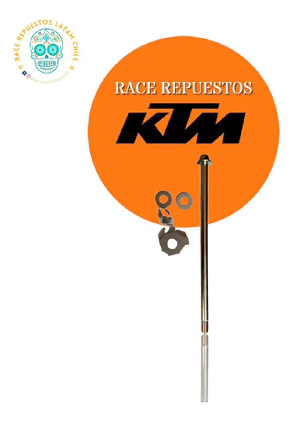 Eje Neumatico Trasero Duke 200 Ktm Original Nuevo 2