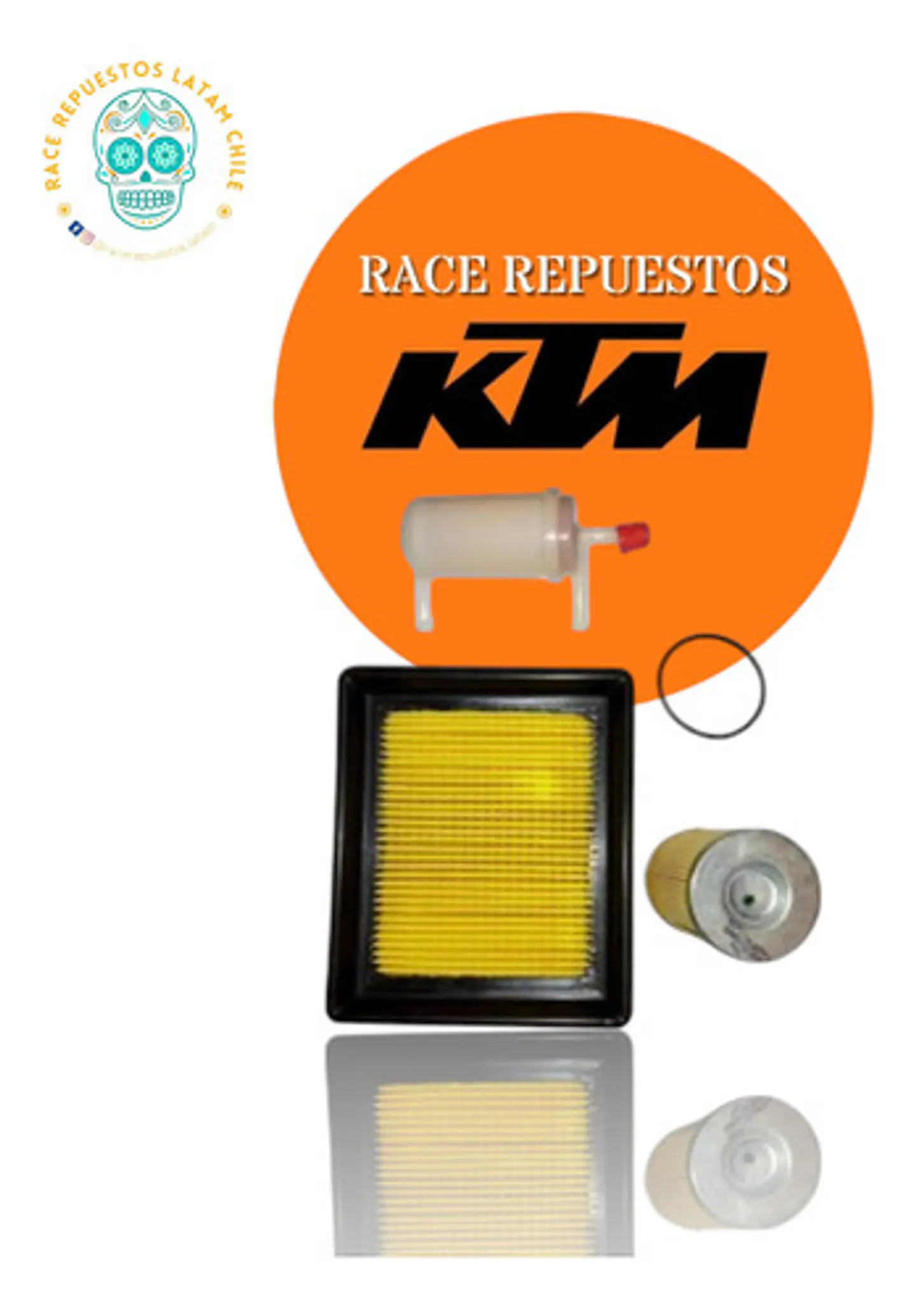 Periodic Kit De Servicio Rc 200 Original Ktm 3