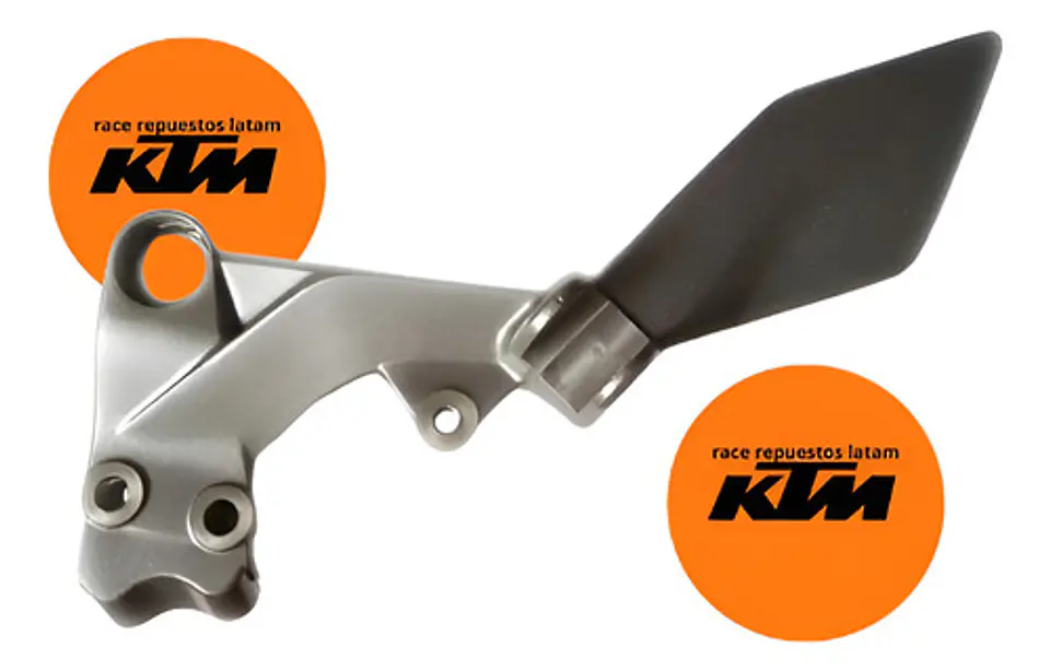 Base De Posapié Delantero Izquierdo Ktm Duke 125/200/390 2