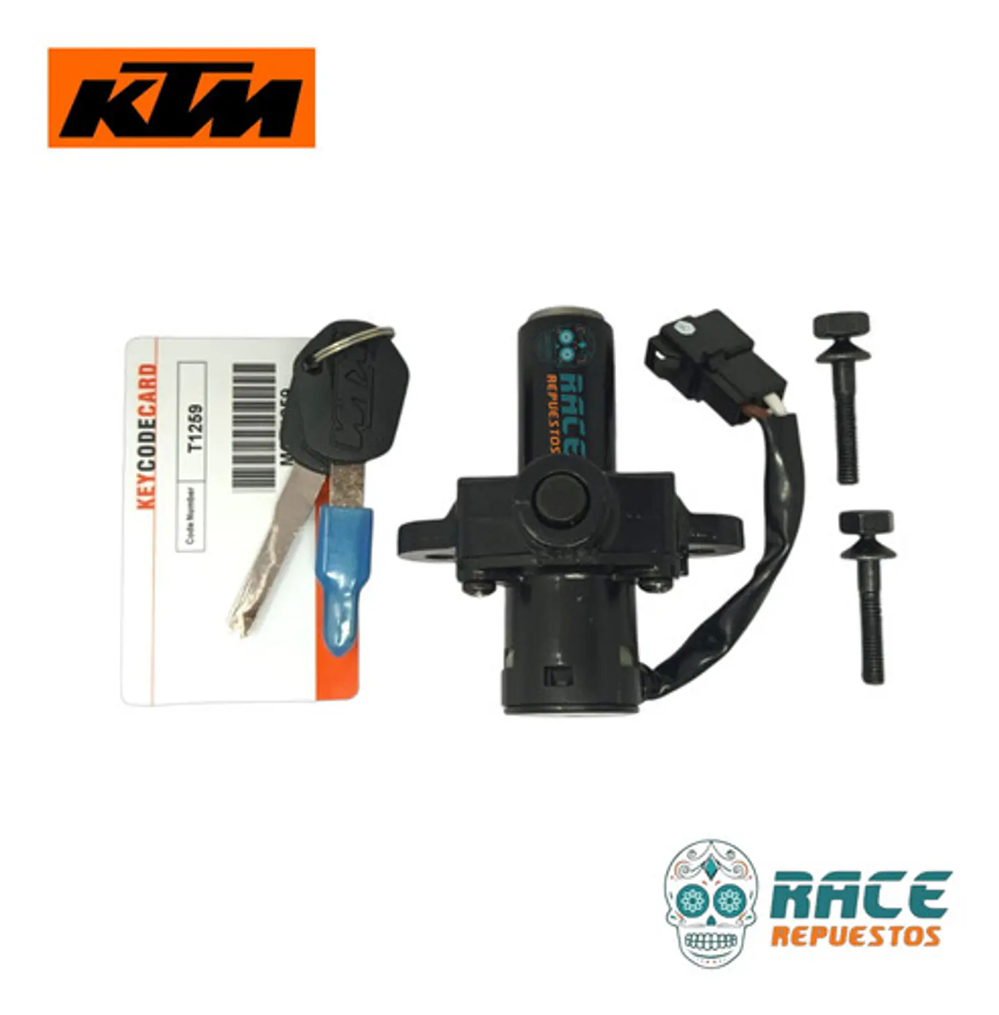 Kit Chapa De Seguros Ktm Duke 200 Duke 250 Duke 390 Original 6