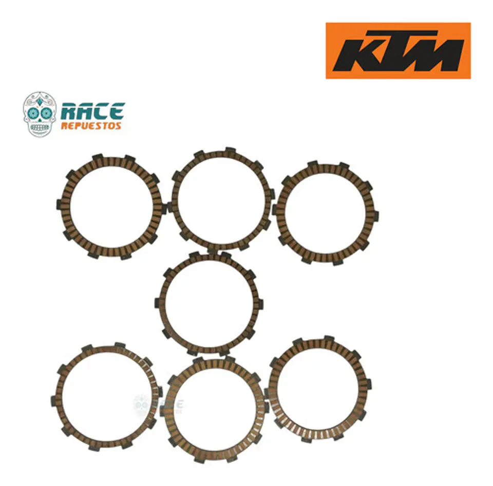 Juego De Discos Embrague Original Ktm Duke 250 3