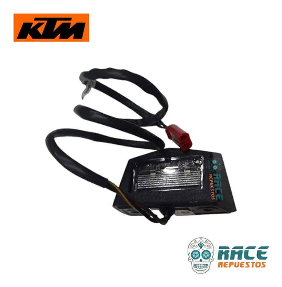 Luz Placa Trasera Ktm Duke 250 Original Nuevo 5