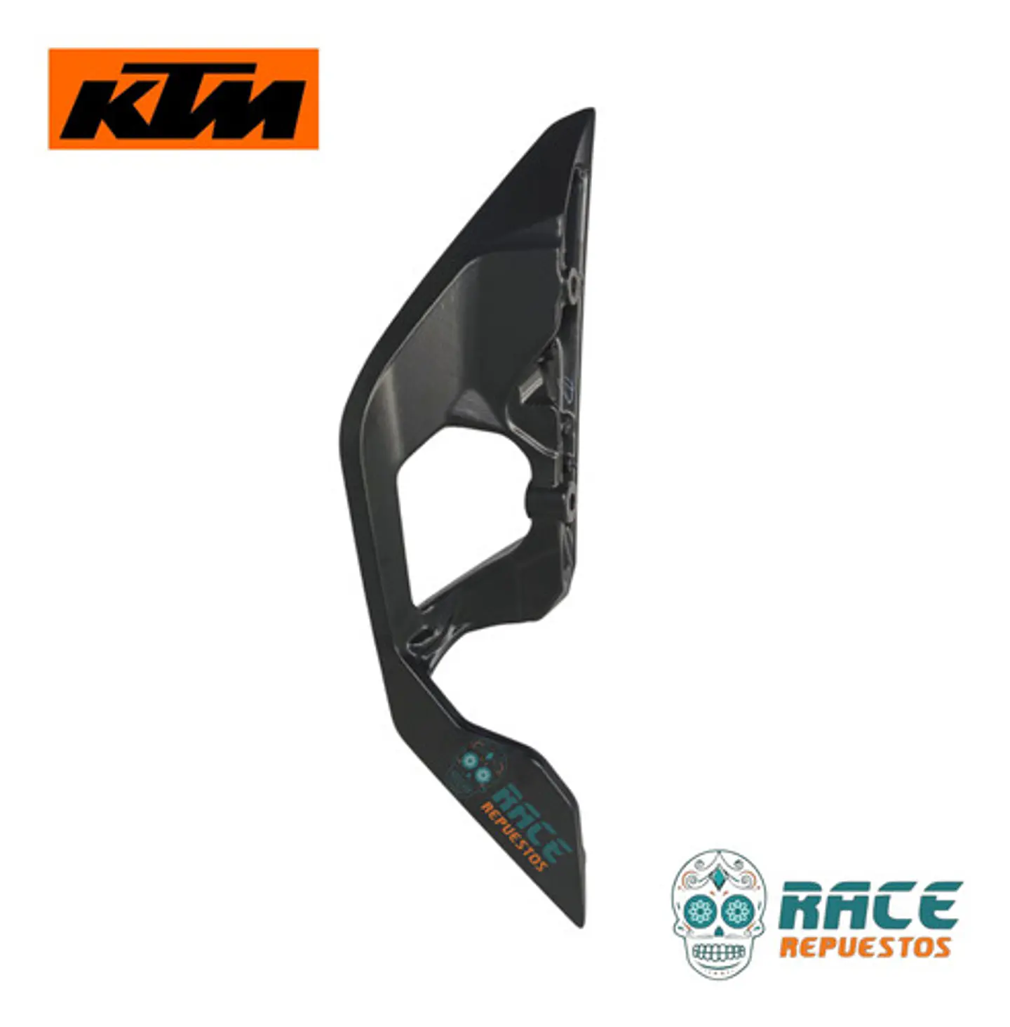 Agarradera Pasajero Izquierdo Ktm Duke 250 Original 7