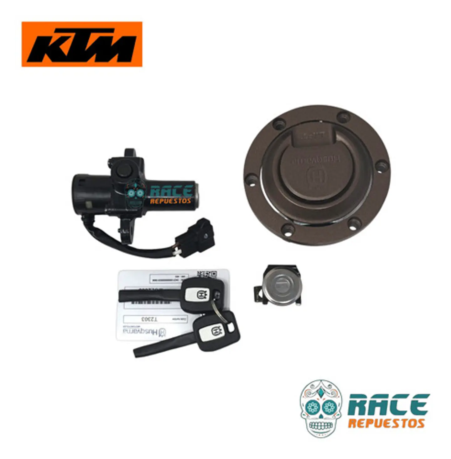 Kit Chapa De Encendido Ktm Svartpilen 250 Original Nuevo 7