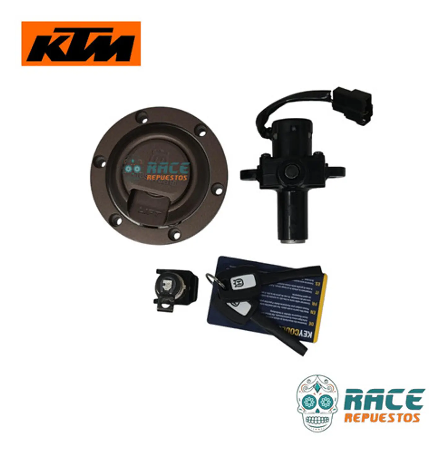 Kit Chapa De Encendido Ktm Svartpilen 250 Original Nuevo 8