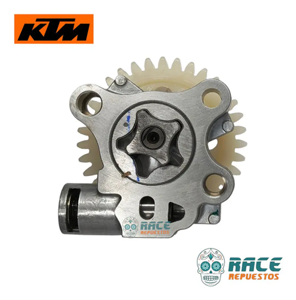 Bomba Aceite Con Piñon Ktm Duke 200 Ktm Rc 200 Original 5