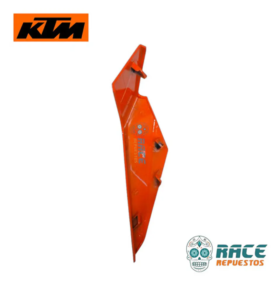 Mascarilla Foco Frontal Derecha Ktm Duke 250 Original Naranj 6