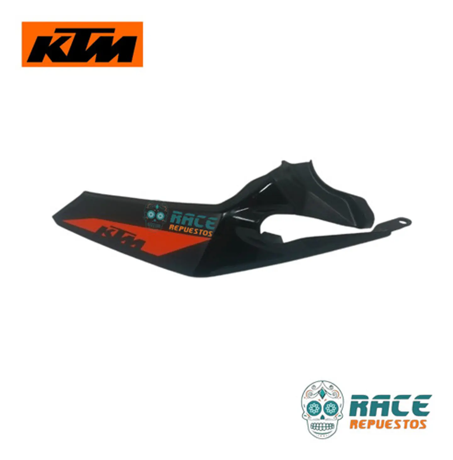 Tapa Sillin Lateral Izquierda Ktm Duke 390 Original (negro) 4