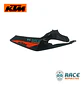 Tapa Sillin Lateral Izquierda Ktm Duke 390 Original (negro) - Miniatura 4