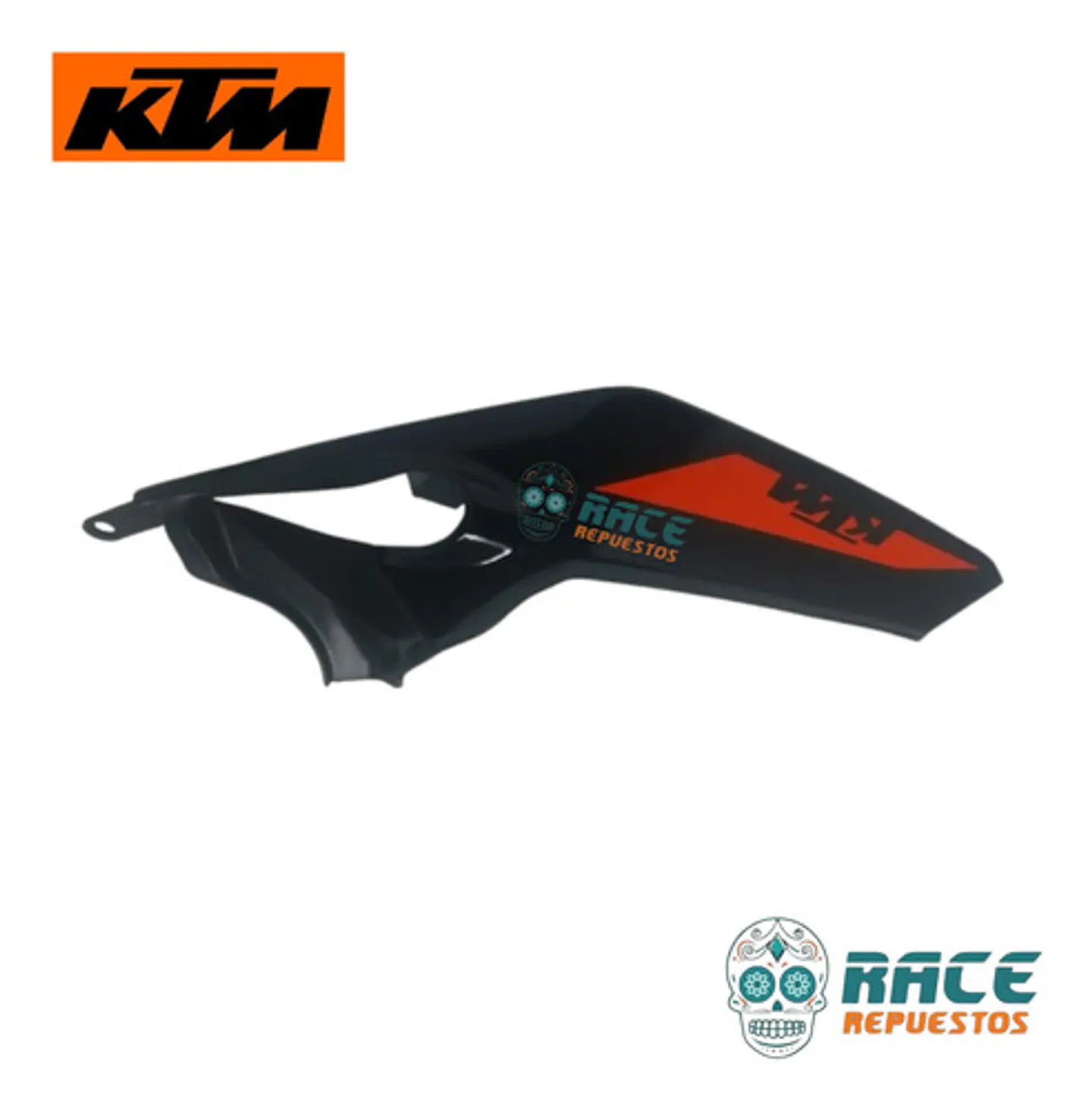 Tapa Sillin Lateral Izquierda Ktm Duke 390 Original (negro) 6