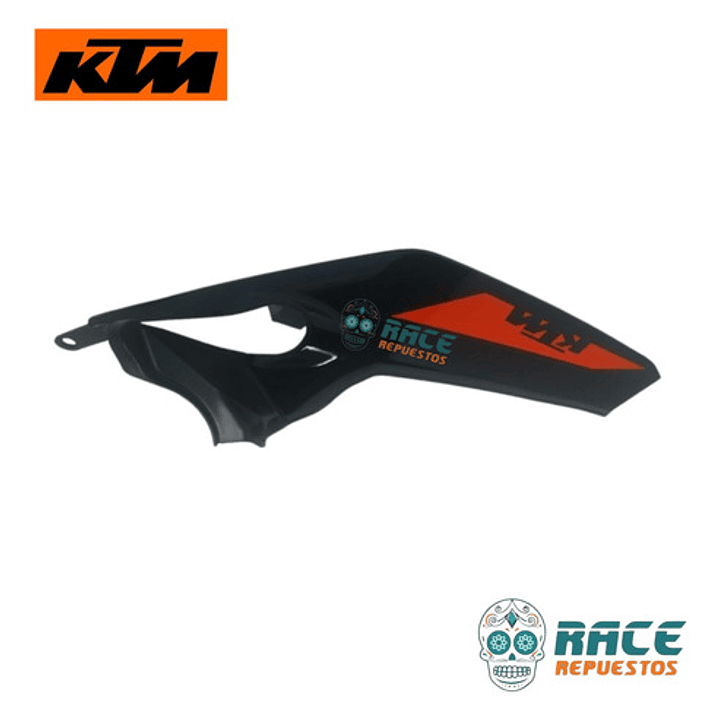 Tapa Sillin Lateral Izquierda Ktm Duke 390 Original (negro) 6