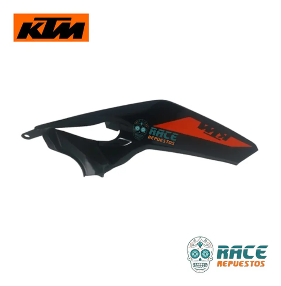 Tapa Sillin Lateral Izquierda Ktm Duke 390 Original (negro) 6