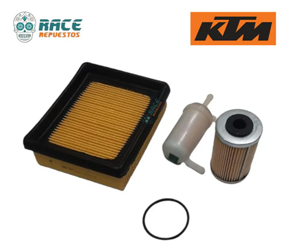 Kit De Servicio Completo Ktm Rc 200 (filtros) 5