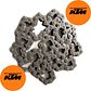 Cadena De Distribución Ktm Svartpilen 200 Original Nuevo - Miniatura 2