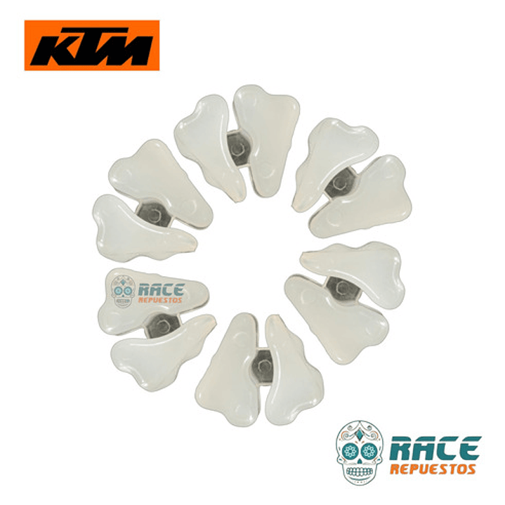 Antivibrante Caucho Ktm Duke 200 Original Nuevo 9