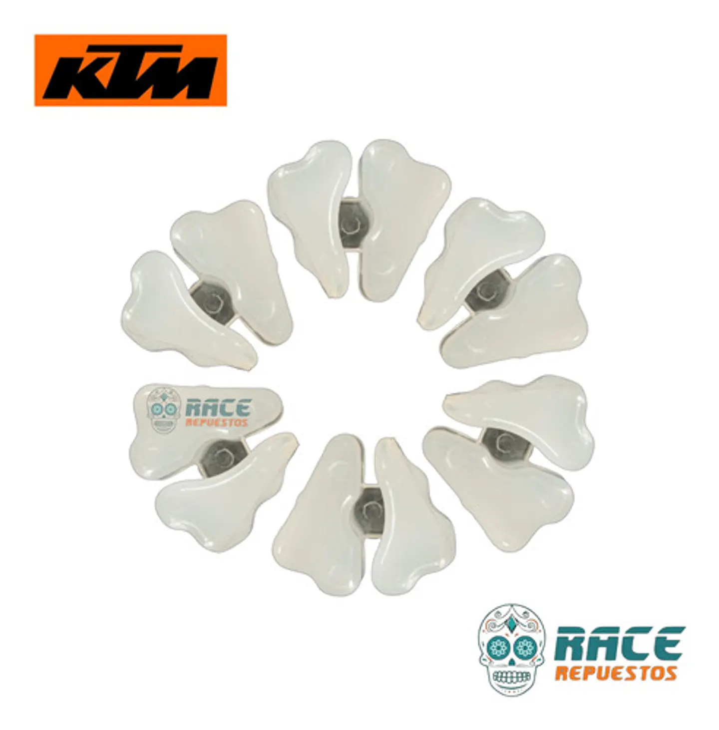 Damper Antivibrante Caucho Ktm Duke 200 Original Nuevo 6