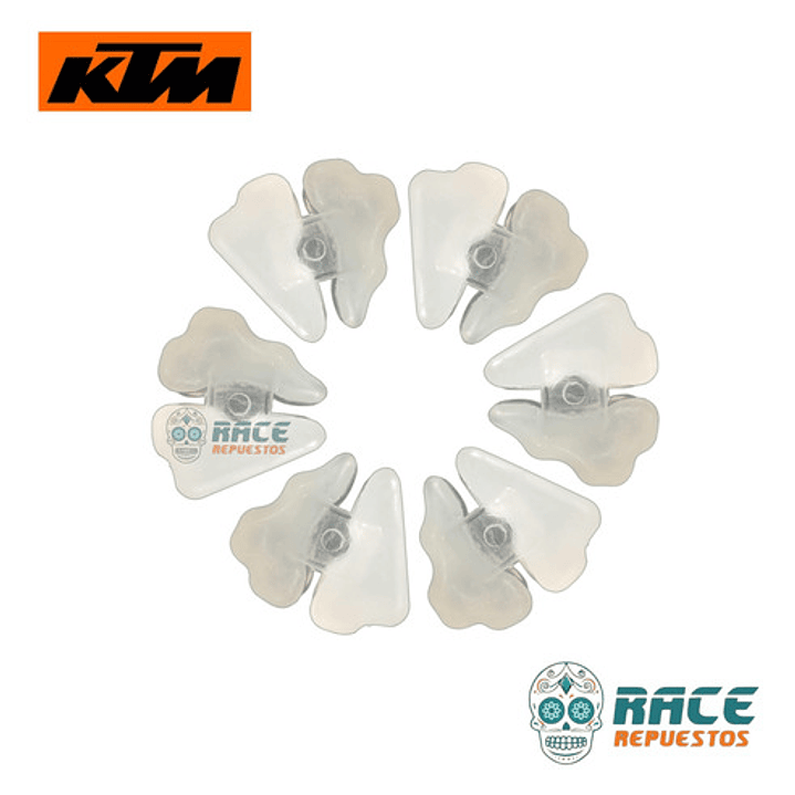 Damper Antivibrante Caucho Ktm Duke 200 Original Nuevo 8