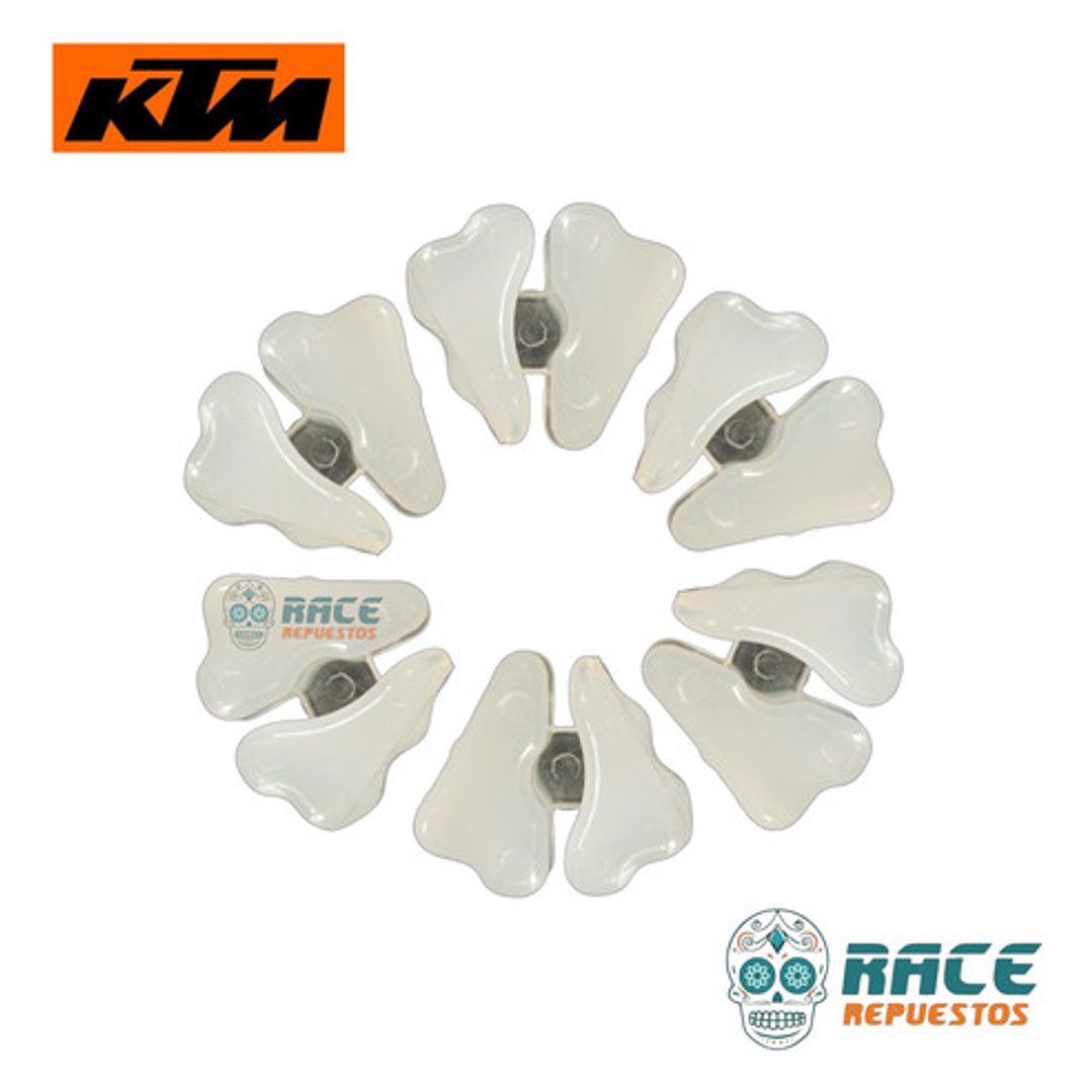 Damper Caucho Ktm Duke 250 Rc 200original Nuevo 6