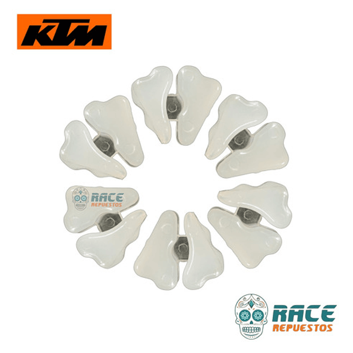 Damper Caucho Ktm Duke 250 Rc 200original Nuevo 6