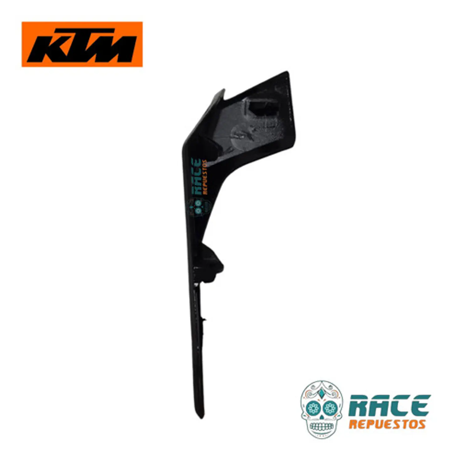 Mascara Foco Frontal Izquierda Ktm Duke 390 Original (negro) 3