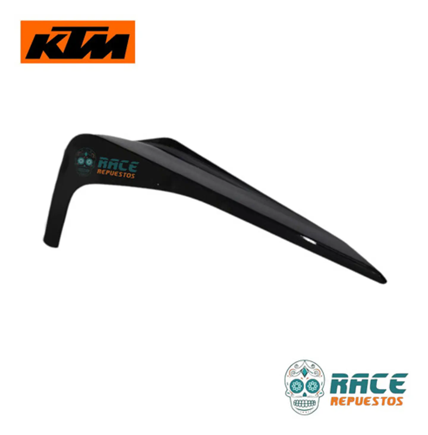 Mascara Foco Frontal Izquierda Ktm Duke 390 Original (negro) 5