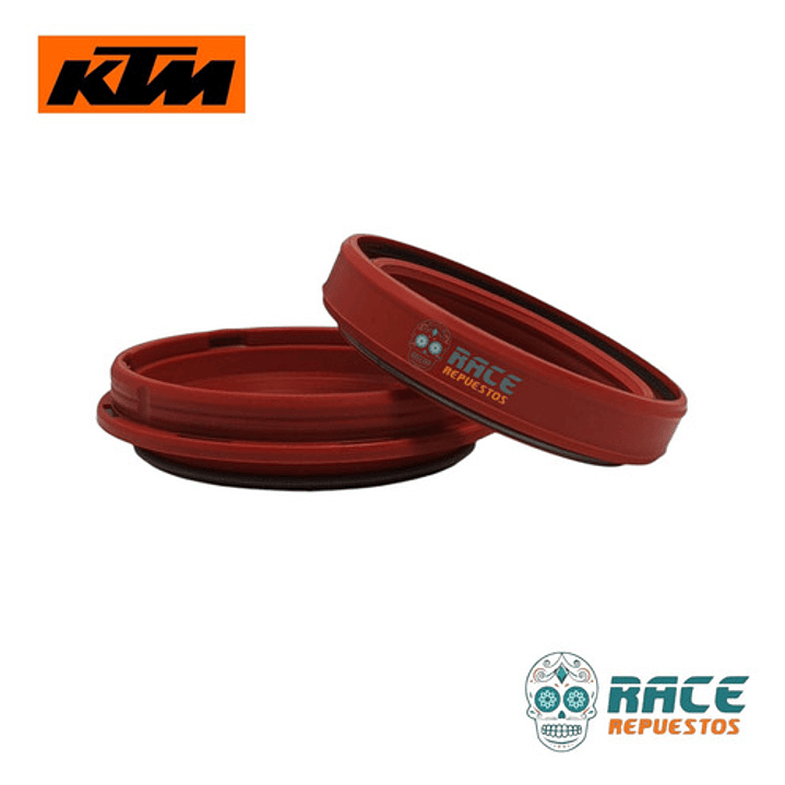 Retenes Suspension Guardabarro Del. Rojo Rc 200/390 Original 3