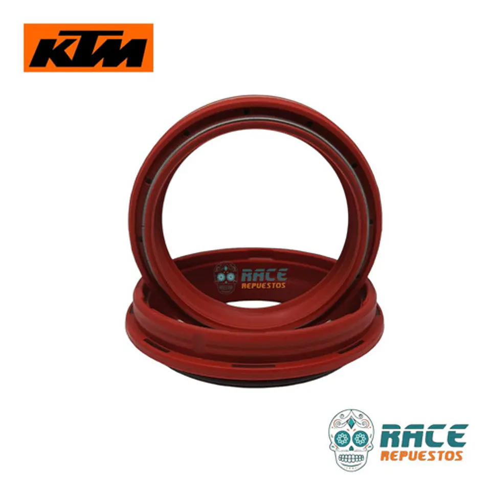 Retenes Suspension Guardabarro Del. Rojo Rc 200/390 Original 4